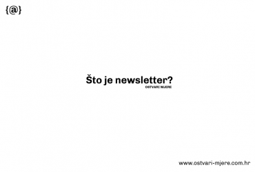 Što je newsletter